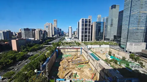 2026年9月13日北京中央商务区建筑与施工场地资料照片